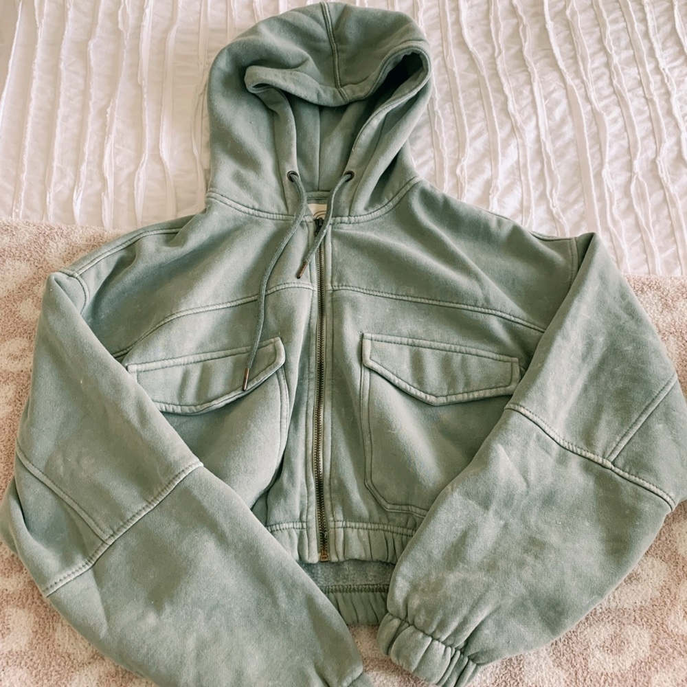 Cropped moto jacket!